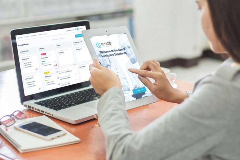 online admissions process